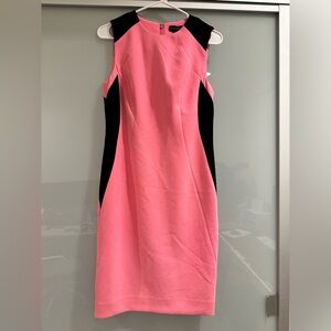 (NEW WITH TAGS) Carlisle Collection $550 Addy Pink and Black Dress | Size 2
